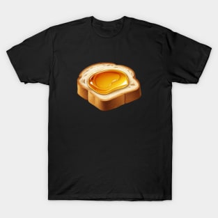 Bee Toast Bread Sandwich Beekeeper Vintage Kawaii Yummy Coffee Tea T-Shirt